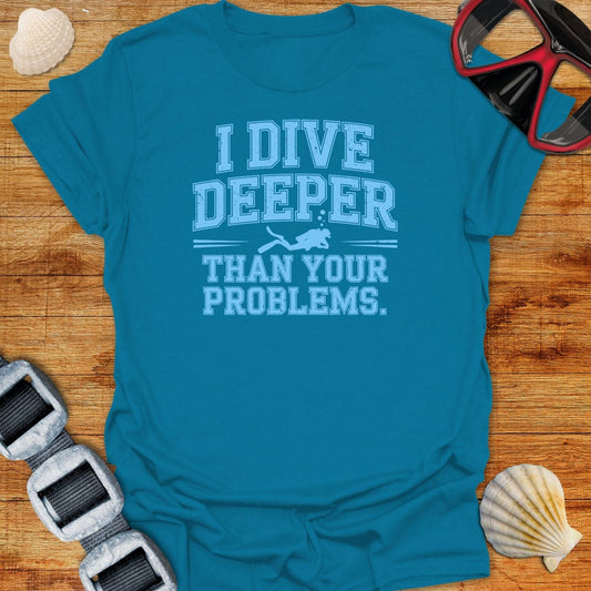 T-Shirt Antique Sapphire / S Deeper Problems T-Shirt