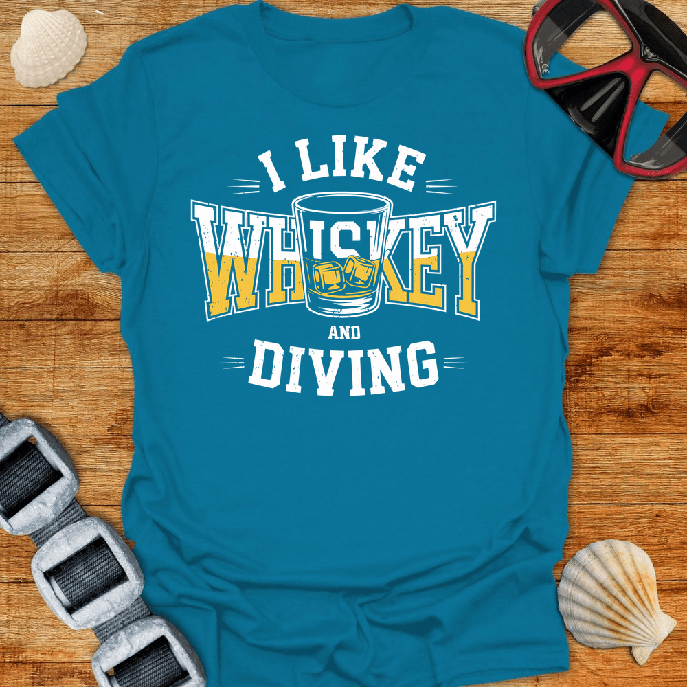 T-Shirt Antique Sapphire / S Diving & Whiskey T-Shirt
