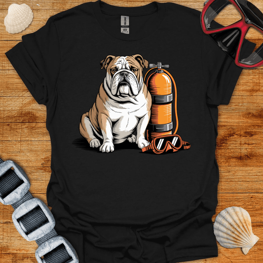 T-Shirt Black / S Bulldog Diver T-Shirt
