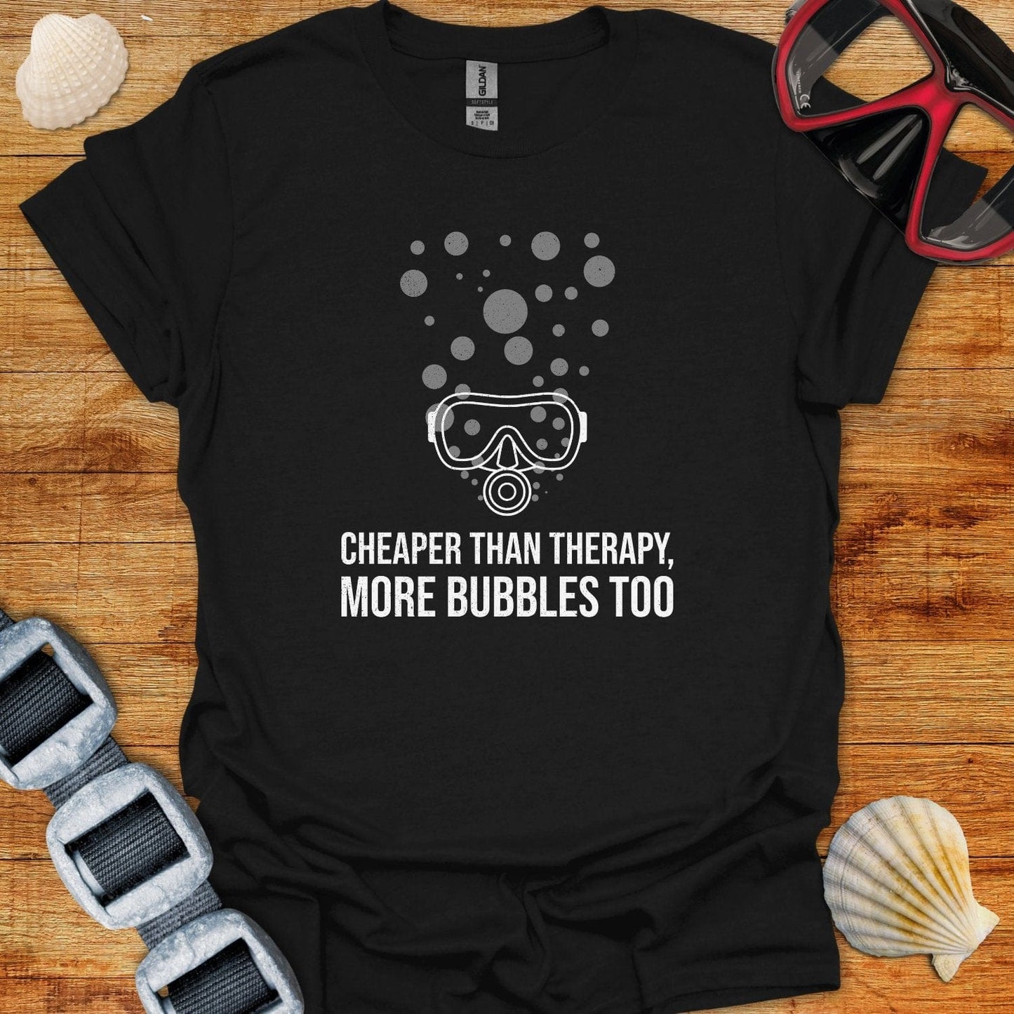 T-Shirt Black / S Cheaper Therapy