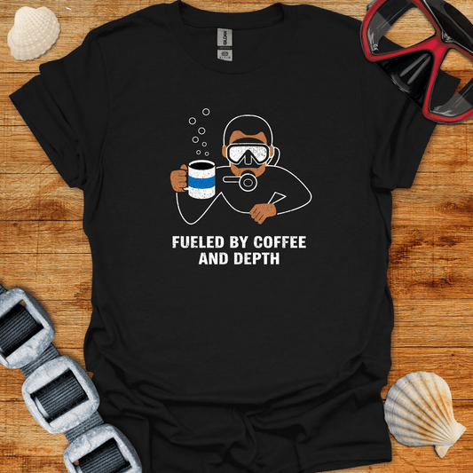 T-Shirt Black / S Coffee_&_Depth