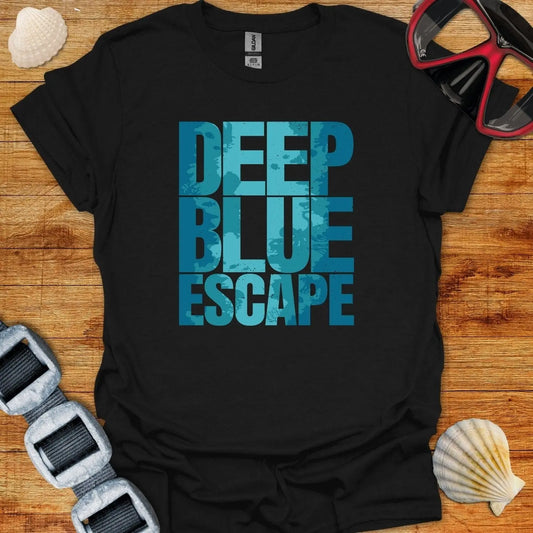 T-Shirt Black / S Deep Blue T-Shirt