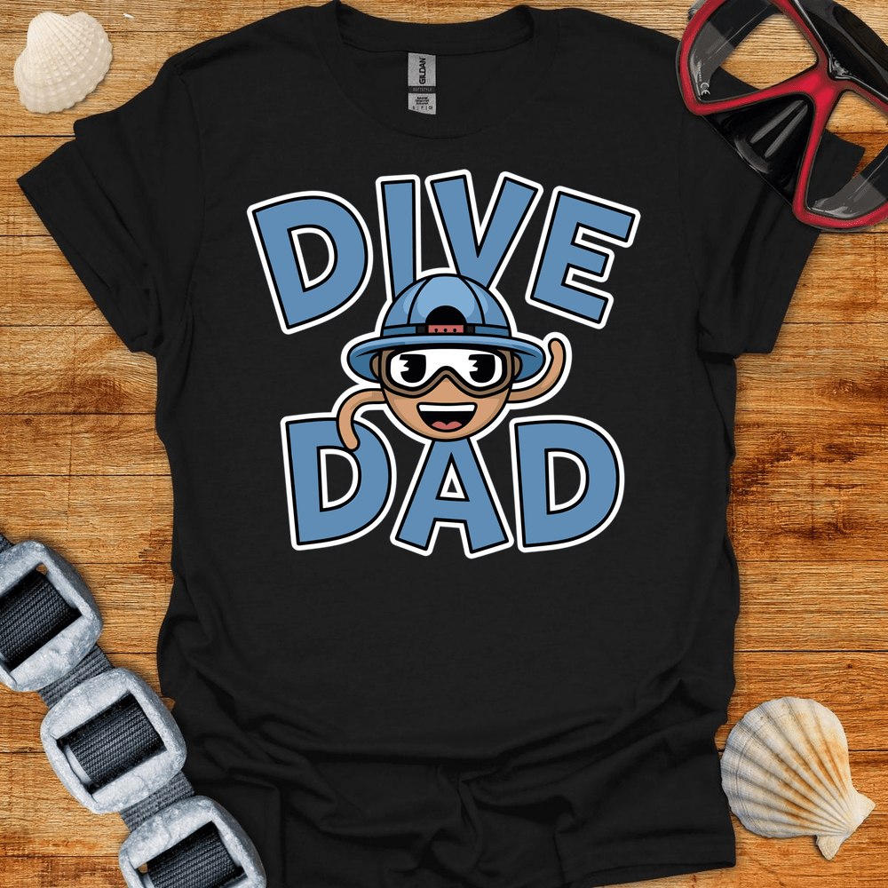 T-Shirt Black / S Dive Dad T-Shirt