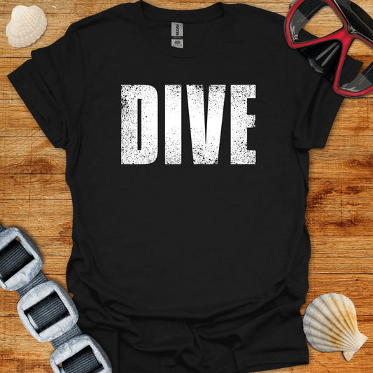 T-Shirt Black / S DIVE  T-Shirt