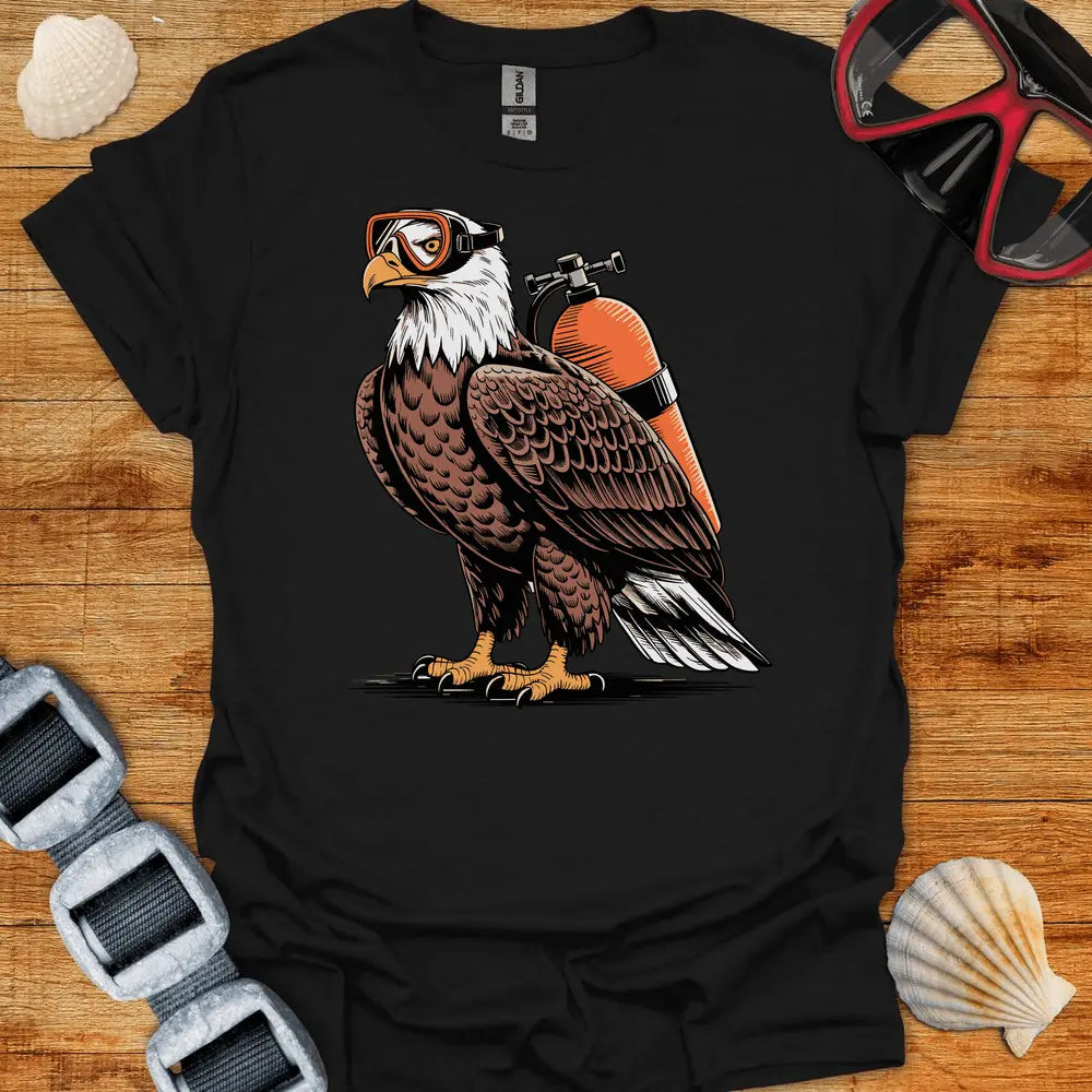 T-Shirt Black / S Eagle Diver T-Shirt