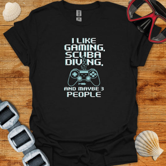 T-Shirt Black / S Gaming & Scuba T-Shirt
