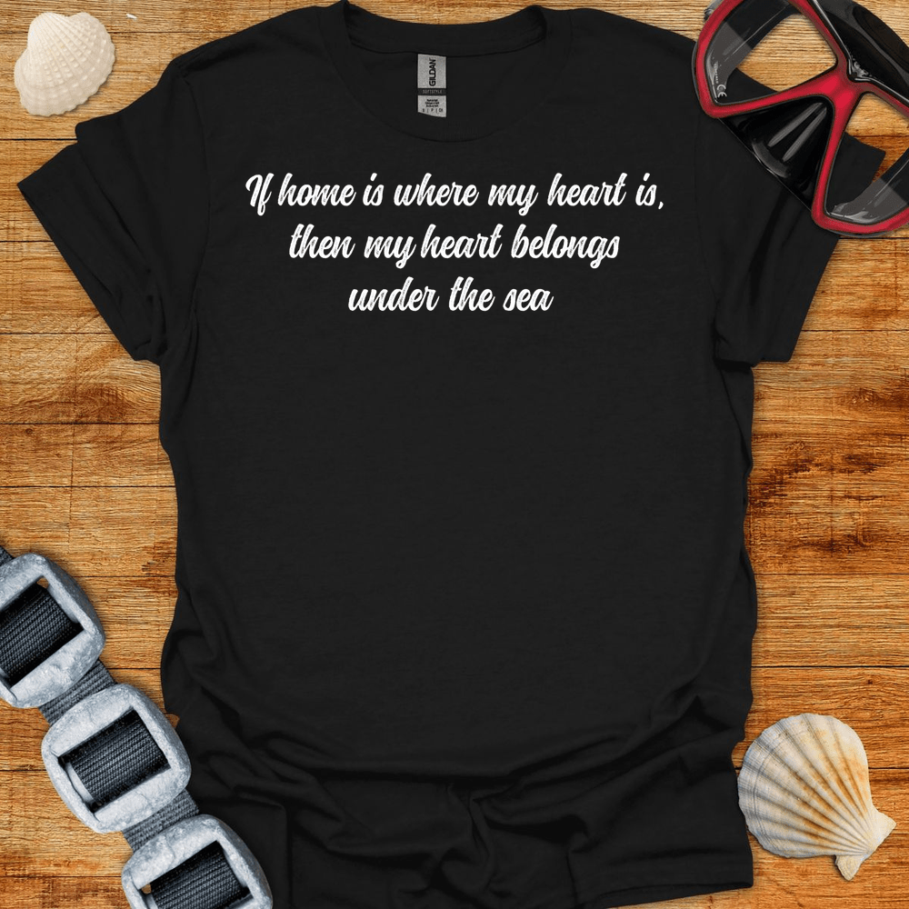 T-Shirt Black / S Heart Belongs T-Shirt