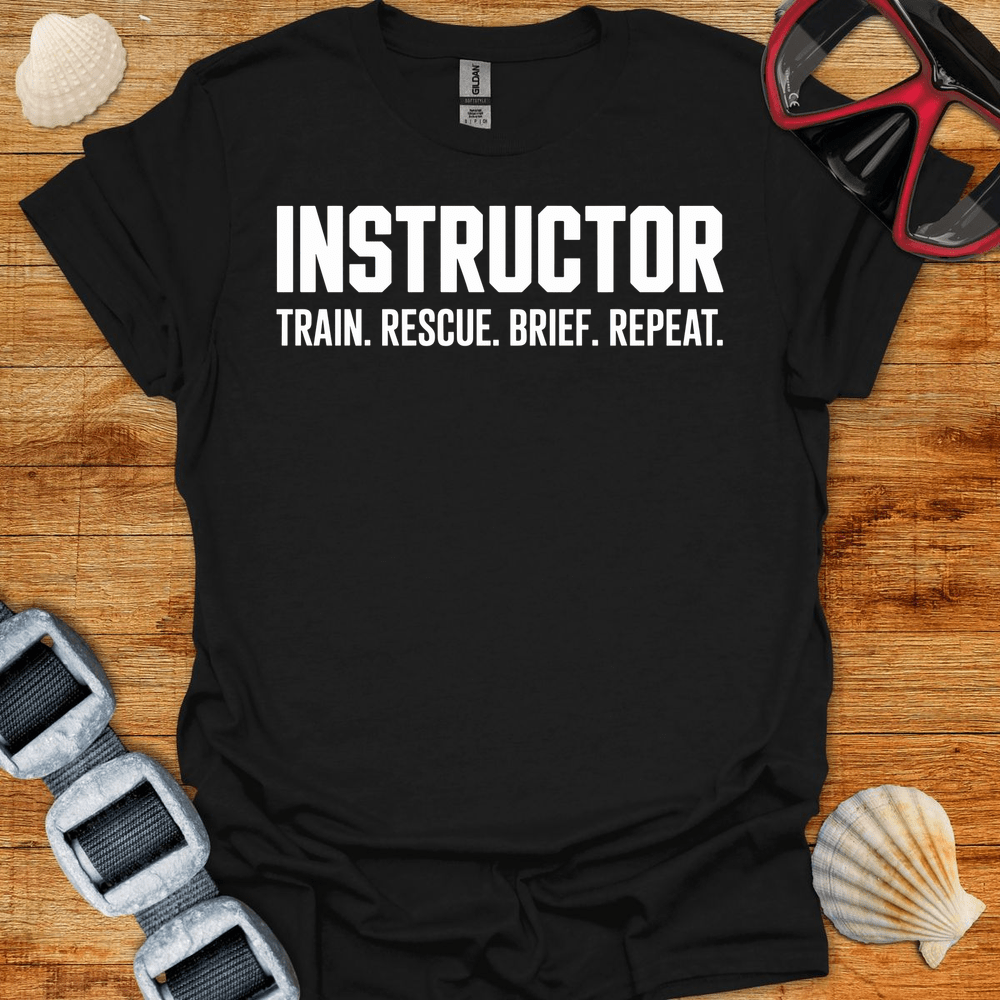 T-Shirt Black / S Instructor Brief T-Shirt