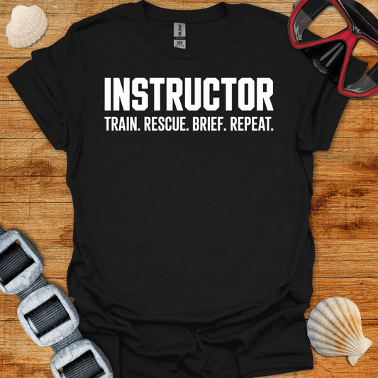 T-Shirt Black / S Instructor Brief T-Shirt