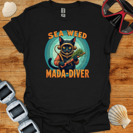 T-Shirt Black / S Mada Diver  T-Shirt