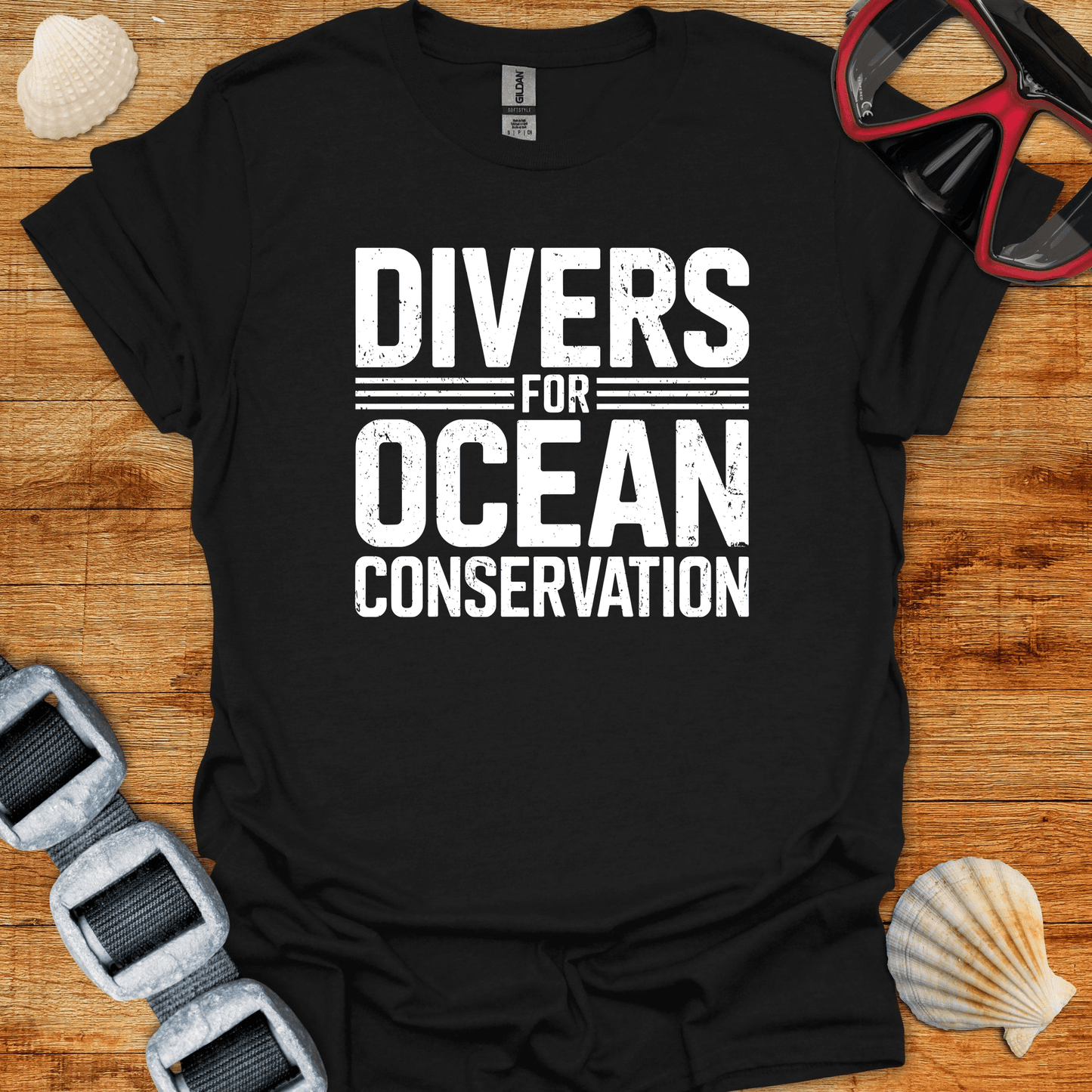 T-Shirt Black / S Ocean Conservation T-Shirt