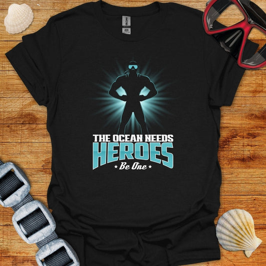 T-Shirt Black / S Ocean Hero T-Shirt