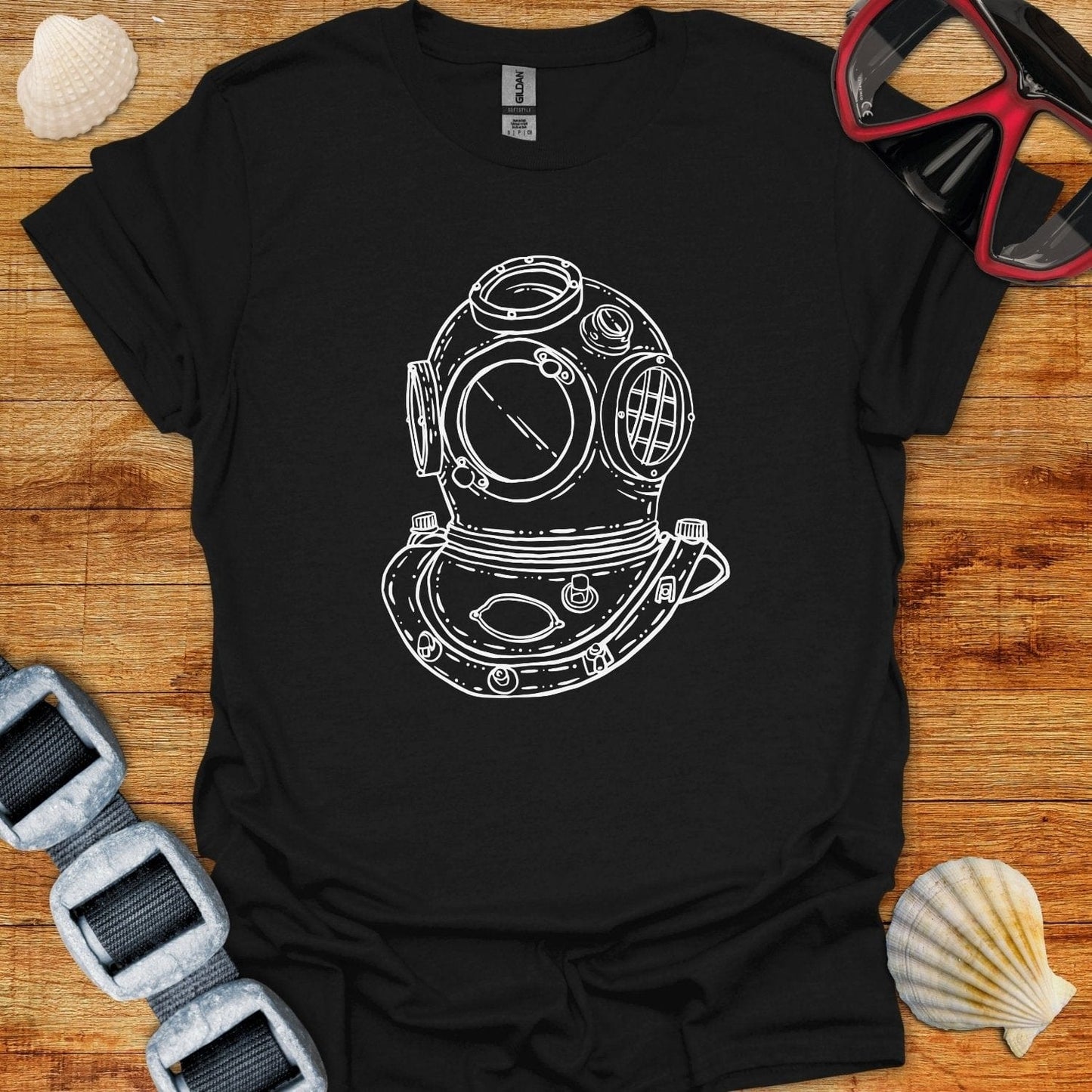 T-Shirt Black / S Old Style Dive T-Shirt