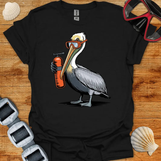 T-Shirt Black / S Pelican Diver T-Shirt