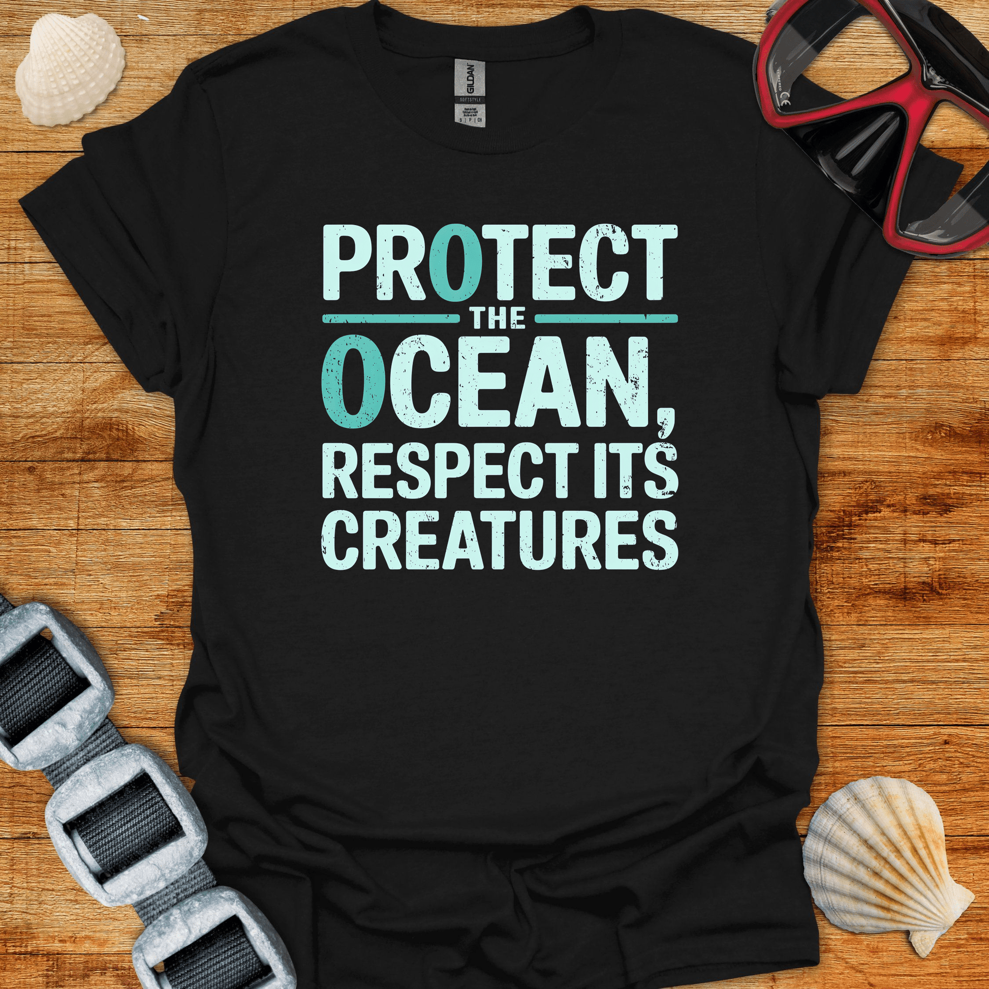 T-Shirt Black / S Protect The Ocean T-Shirt
