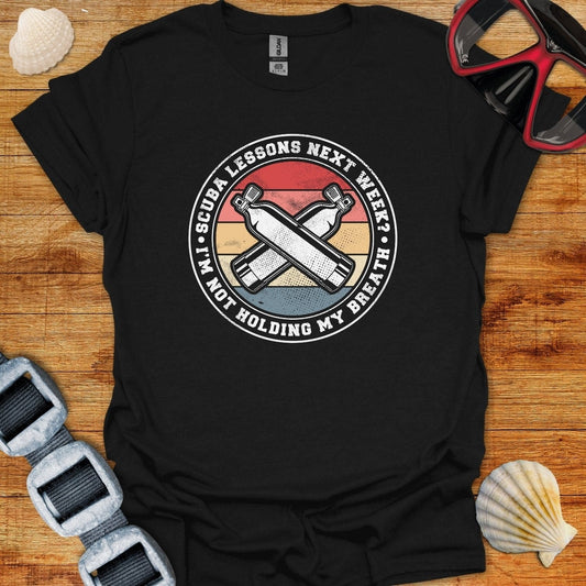 T-Shirt Black / S Scuba Lesson T-Shirt