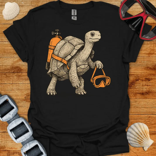 T-Shirt Black / S Scuba Tortoise T-Shirt