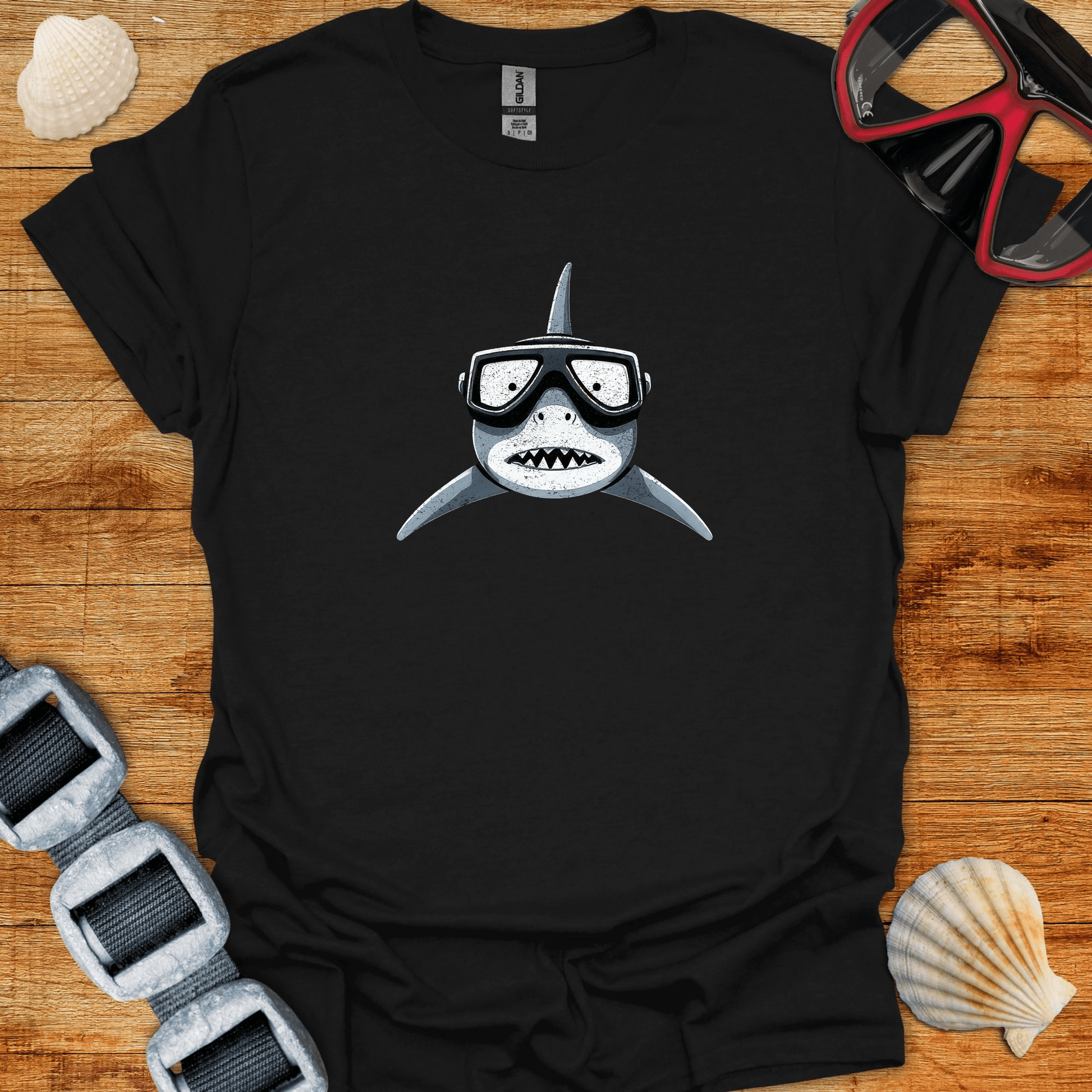 T-Shirt Black / S Sharky McSharkface  T-Shirt