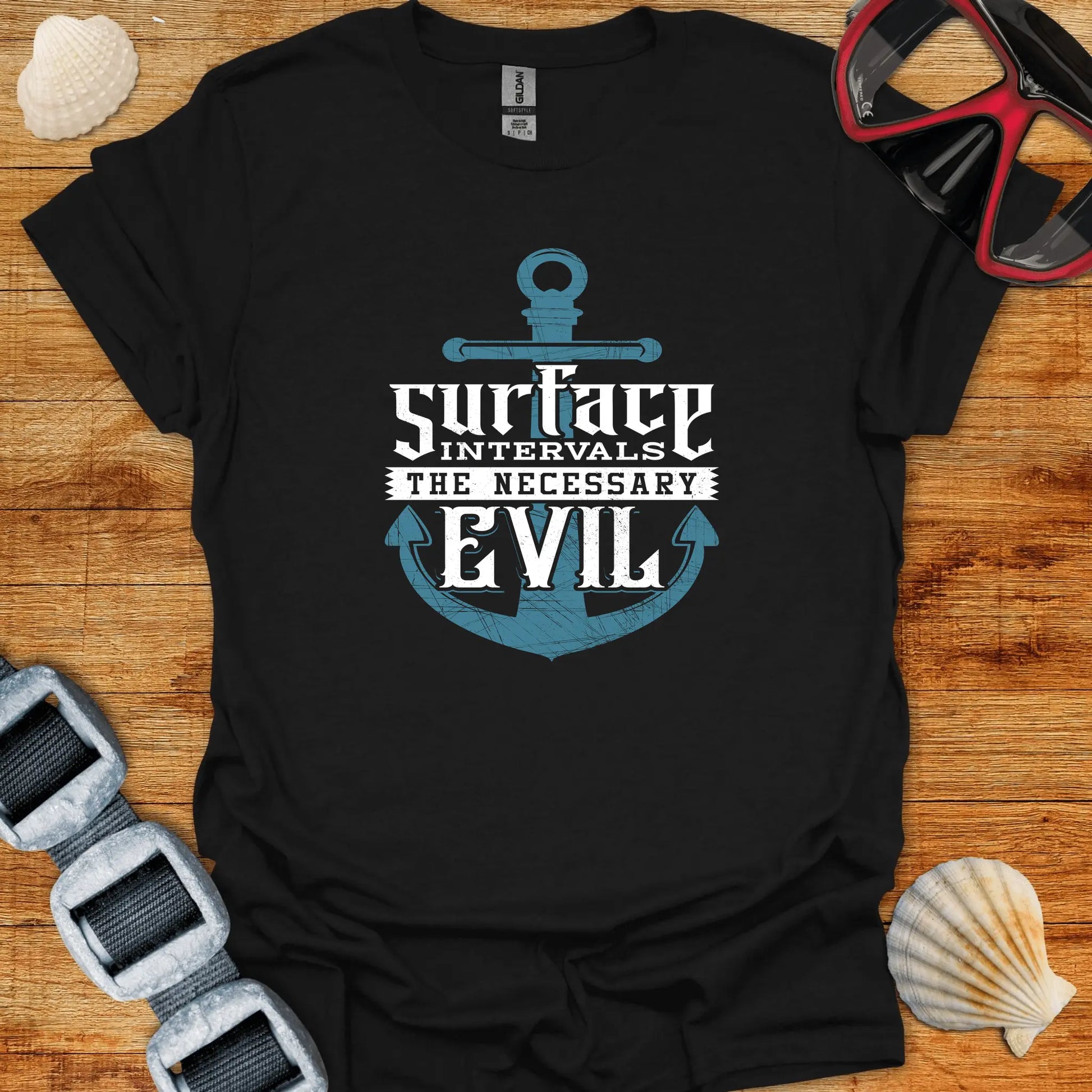 T-Shirt Black / S Surface Interval T-Shirt