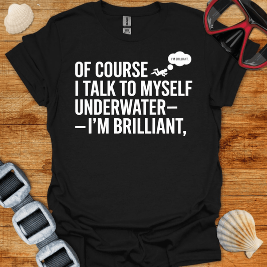T-Shirt Black / S Talk To Myself T-Shirt