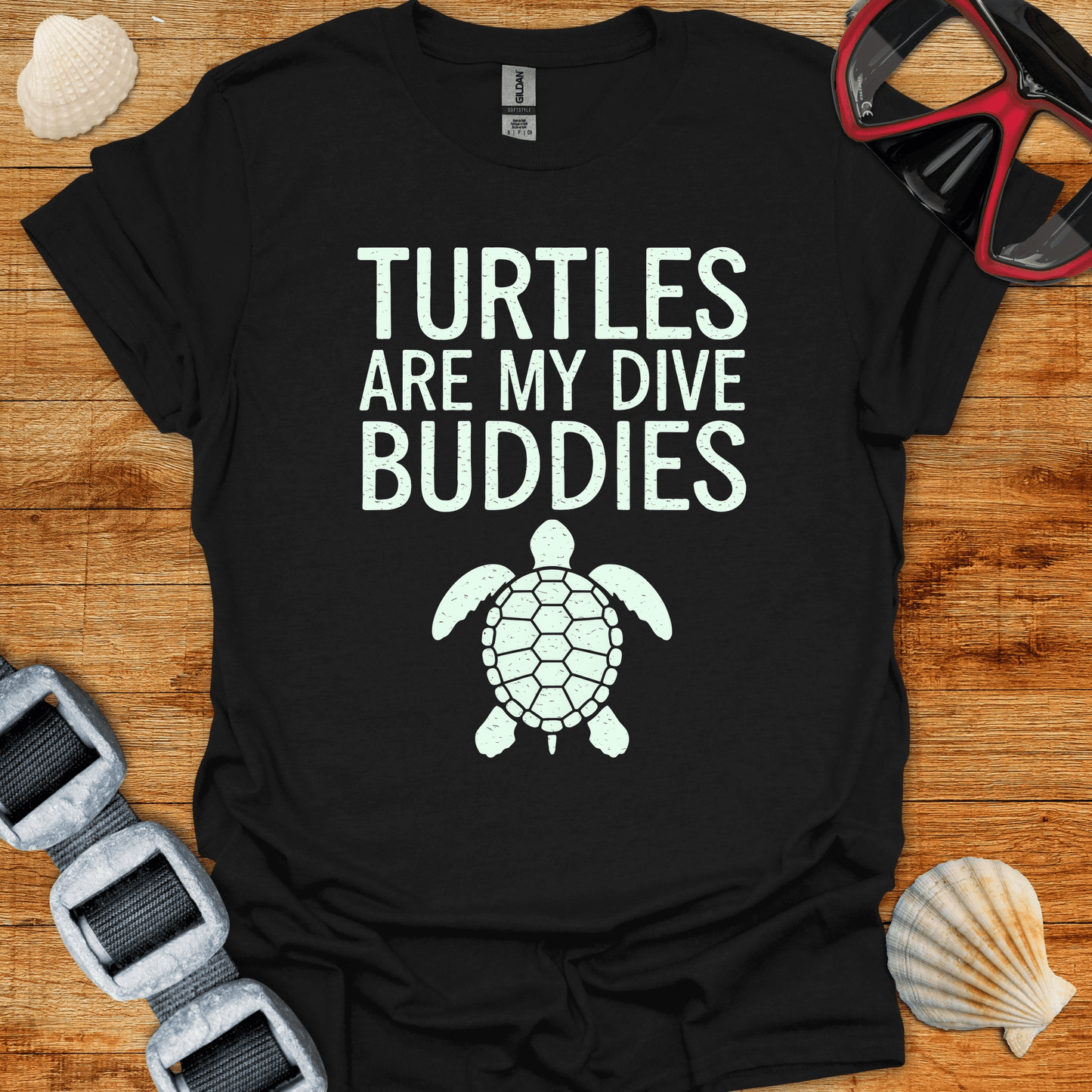 T-Shirt Black / S Turtle Buddies T-Shirt