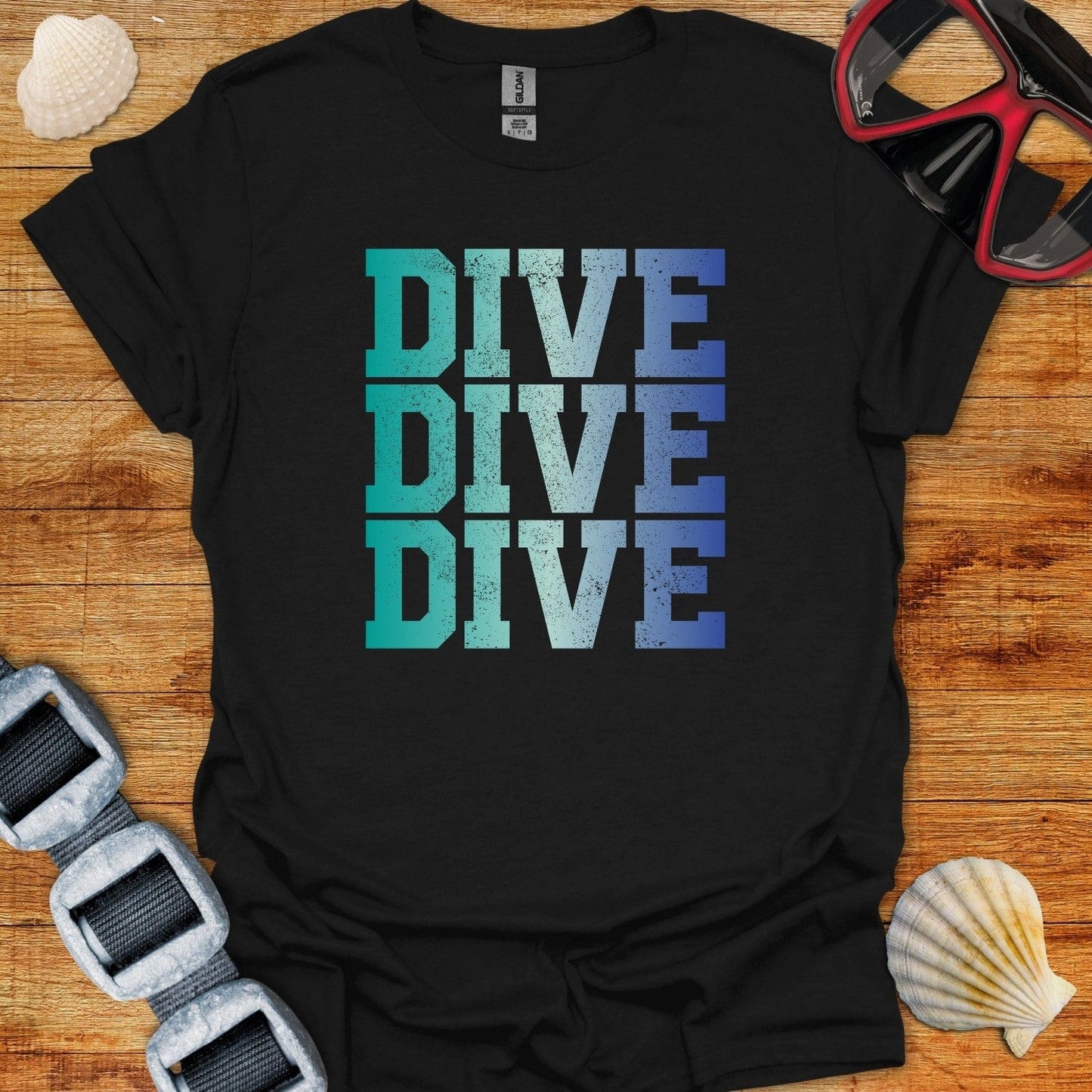 T-Shirt Black / XS Dive Dive Dive