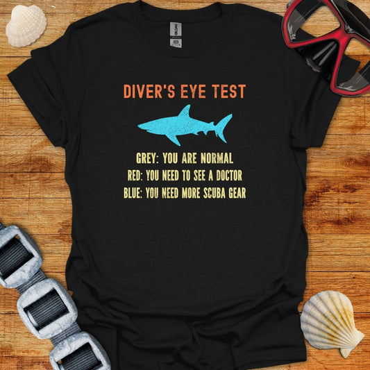 T-Shirt Black / XS Divers Eye Test