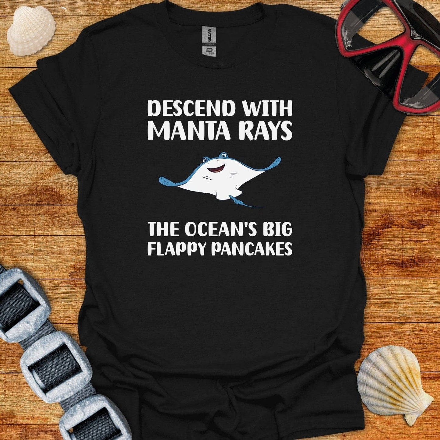 T-Shirt Black / XS Manta