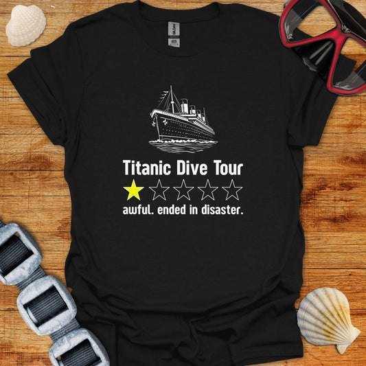 T-Shirt Black / XS Titanic Dive Tour