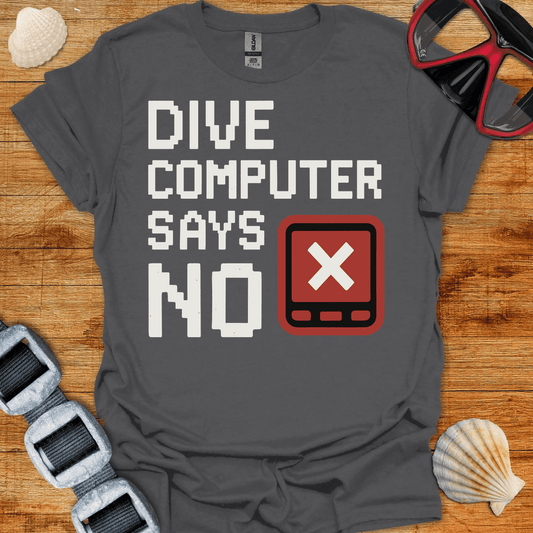 T-Shirt Charcoal / S Dive Computer T-Shirt