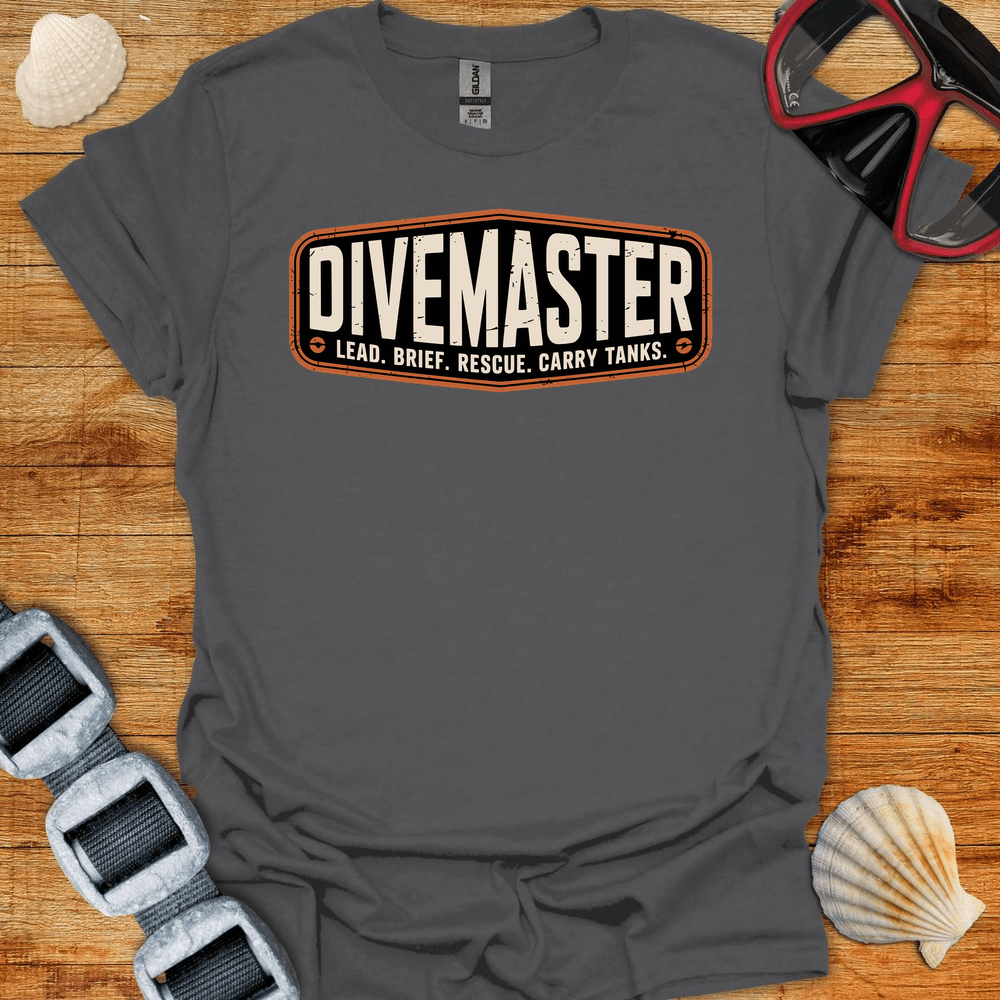 T-Shirt Charcoal / S Divemaster Gfx T-Shirt