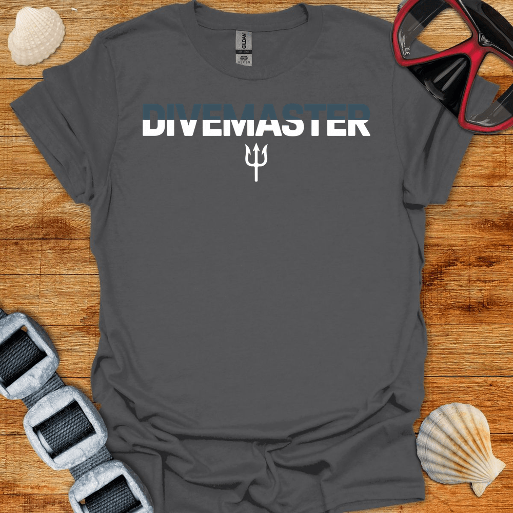 T-Shirt Charcoal / S Divemaster Tident T-Shirt