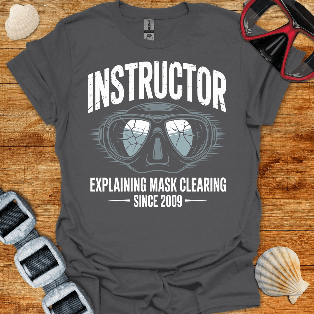 T-Shirt Charcoal / S Instructor Mask T-Shirt