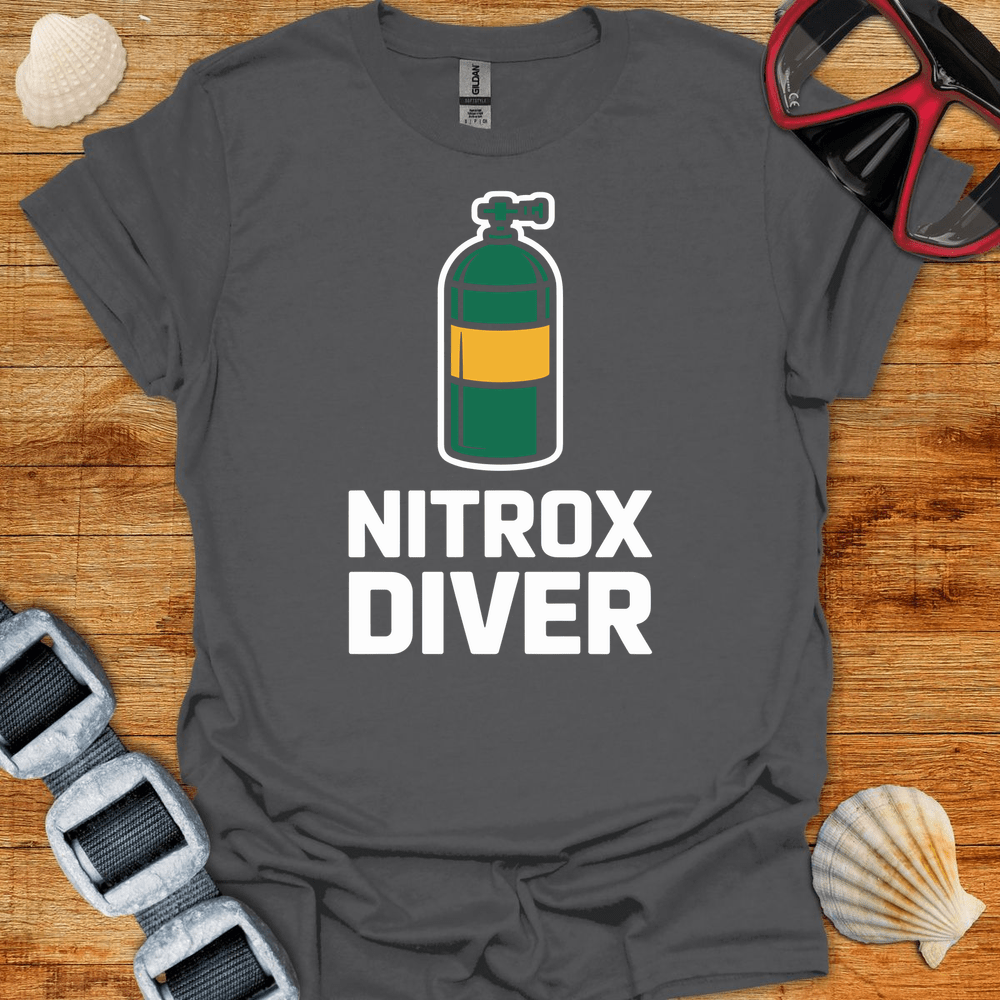 T-Shirt Charcoal / S Nitrox Gfx T-Shirt