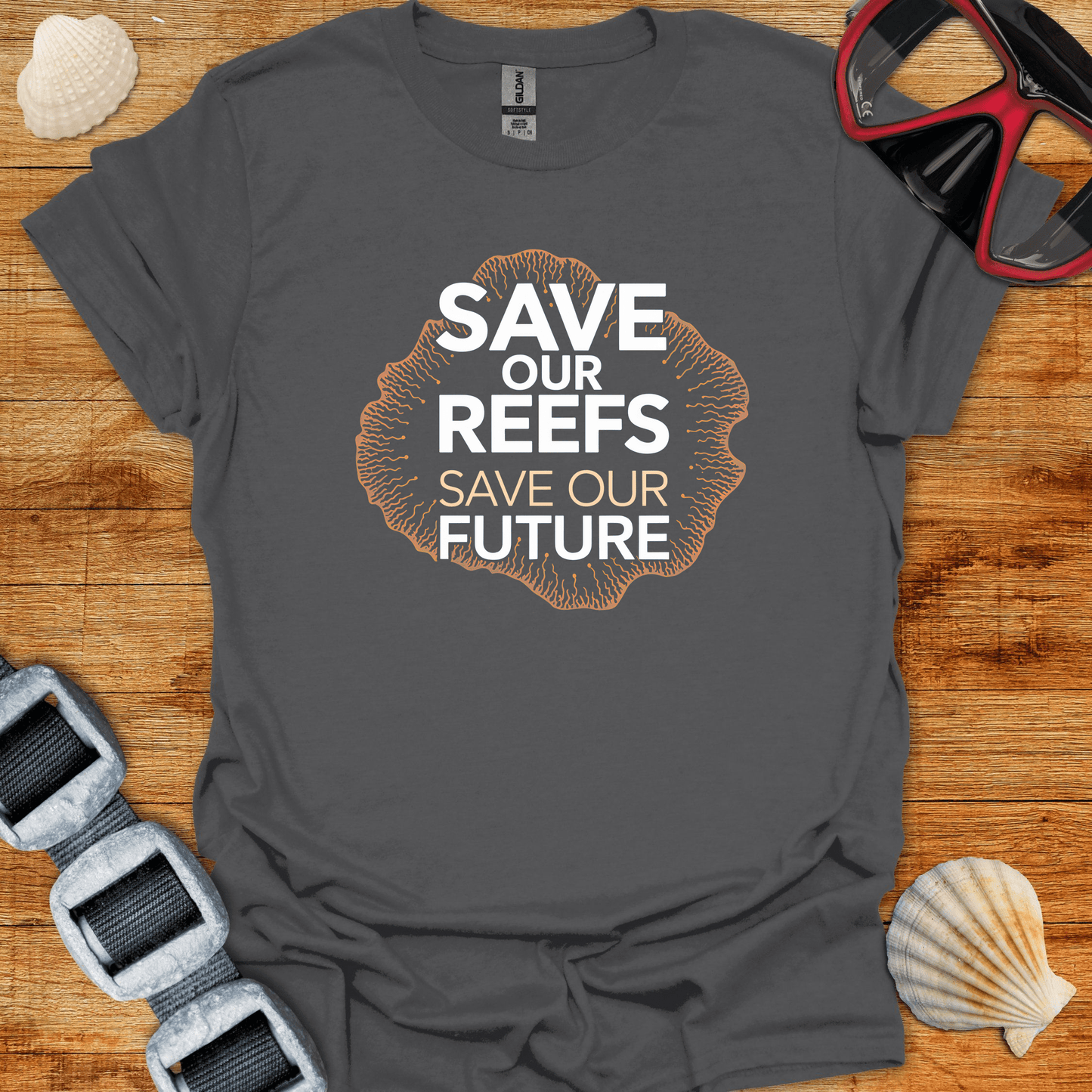 T-Shirt Charcoal / S Save Our Future T-Shirt