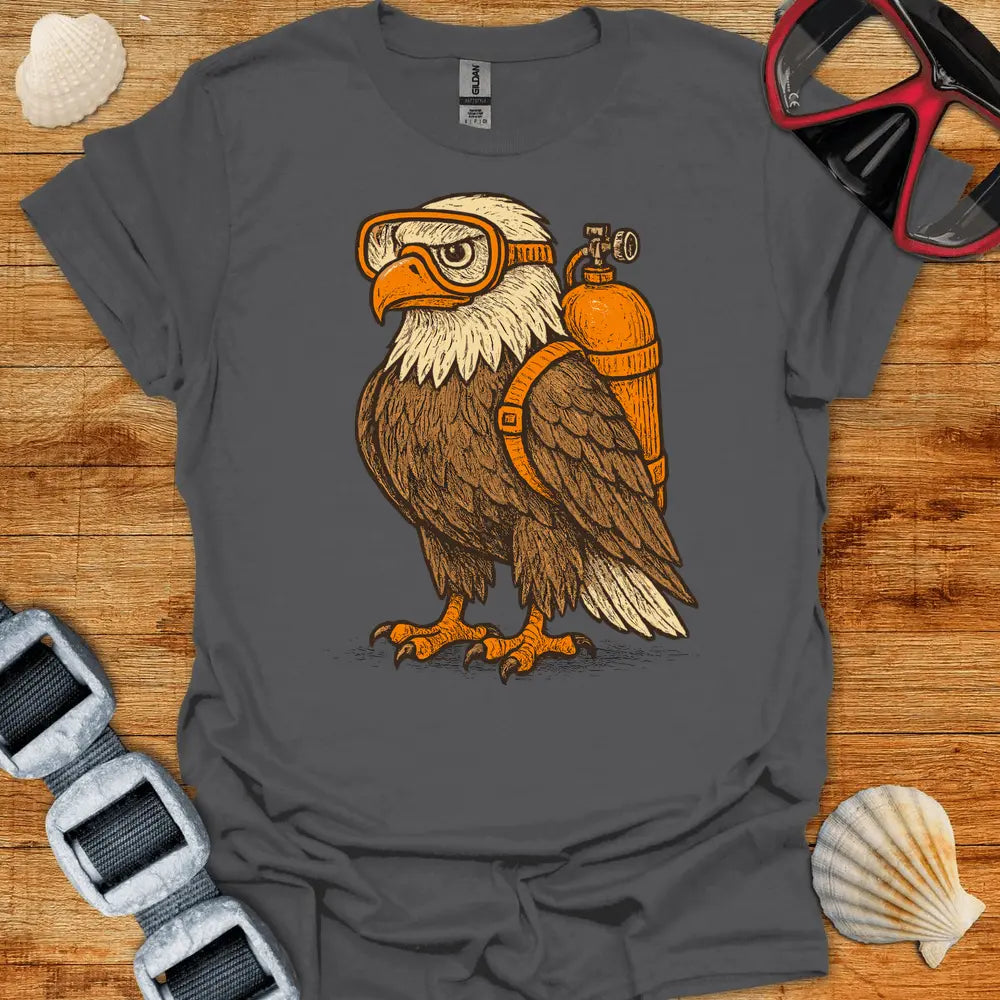 T-Shirt Charcoal / S Scuba Eagle T-Shirt