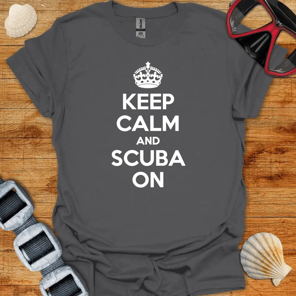 T-Shirt Charcoal / S Scuba On T-Shirt