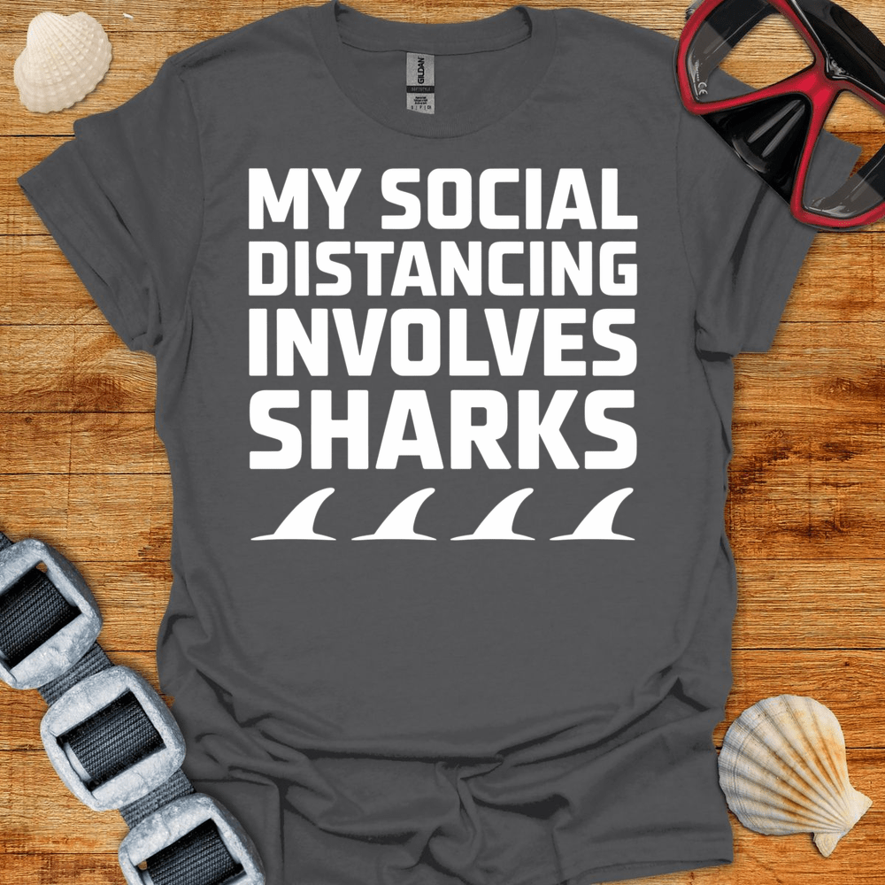T-Shirt Charcoal / S Social Distancing T-Shirt