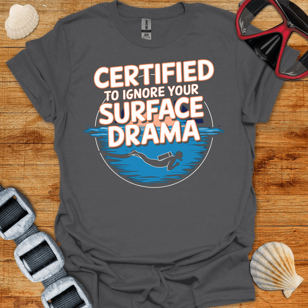 T-Shirt Charcoal / S Surface Drama T-Shirt