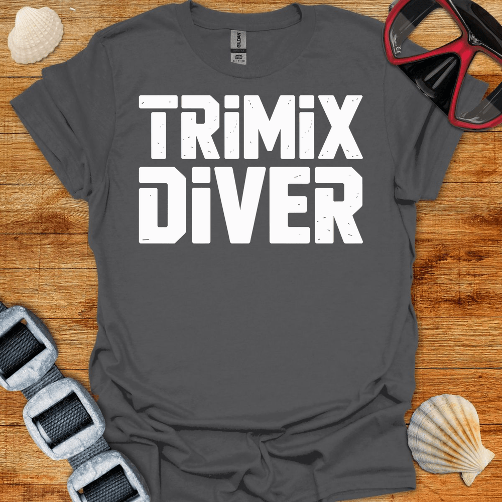 T-Shirt Charcoal / S Trimix Diver Bold T-Shirt