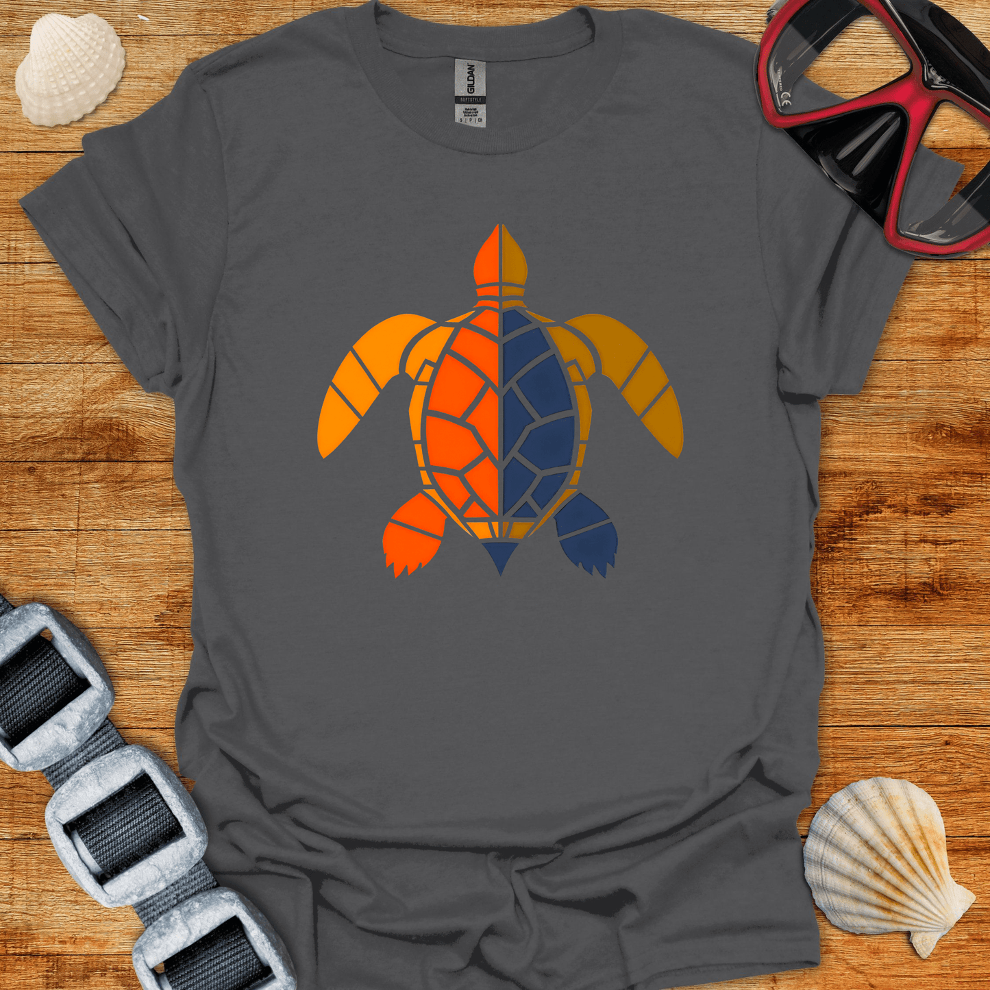 T-Shirt Charcoal / S Turtle T-Shirt