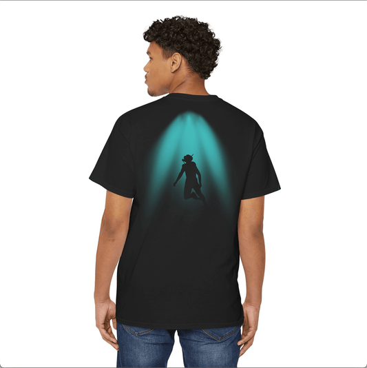 T-Shirt Custom - See The Light & Dive Into the blue - T-Shirt