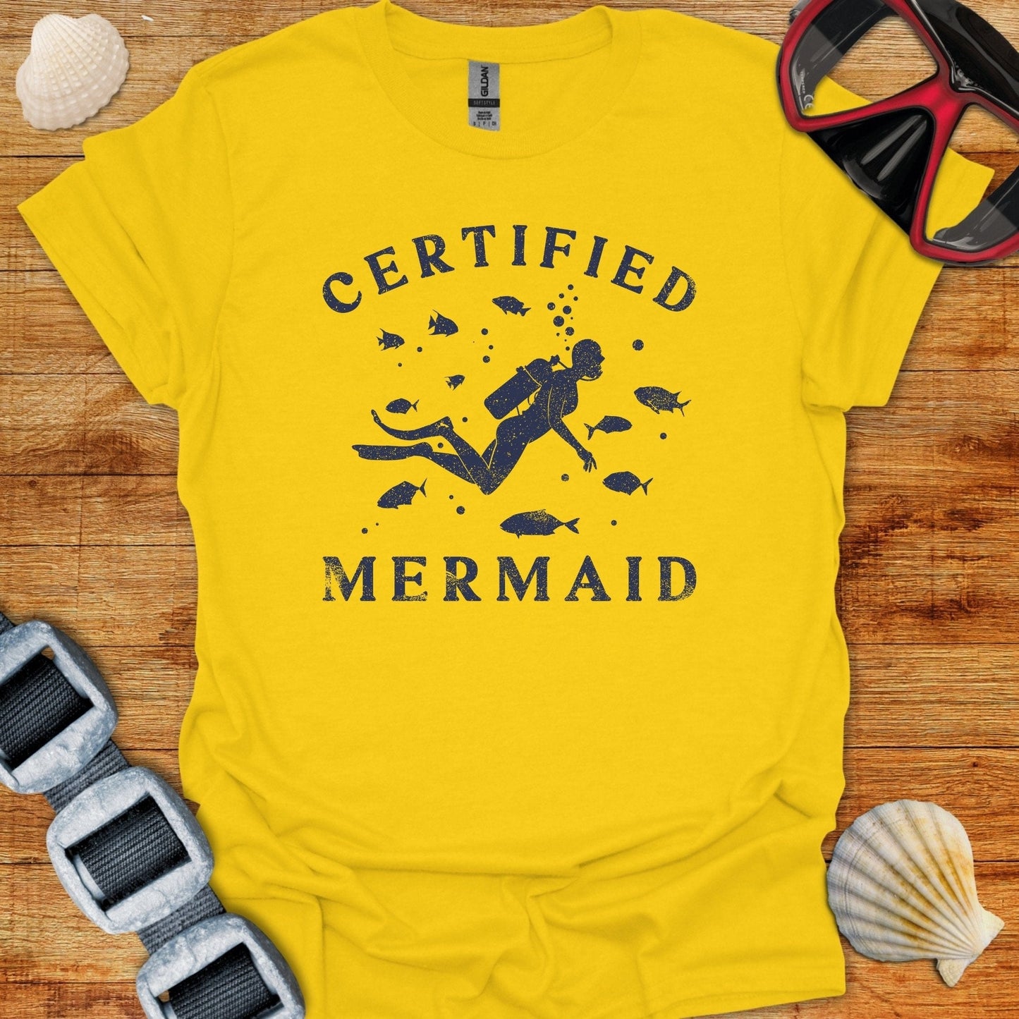 T-Shirt Daisy / S Ceritfied Mermaid - T Shirt