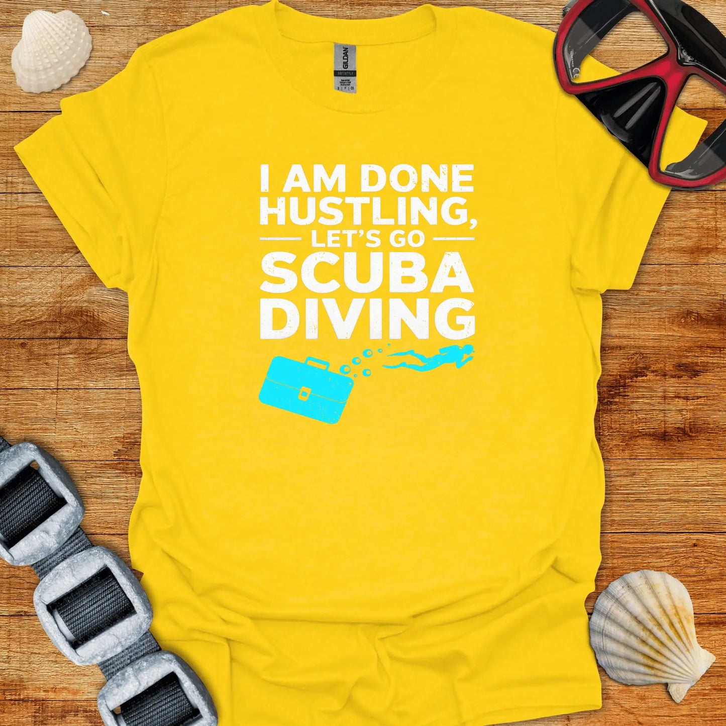 T-Shirt Daisy / S Hustling & Scuba T-Shirt