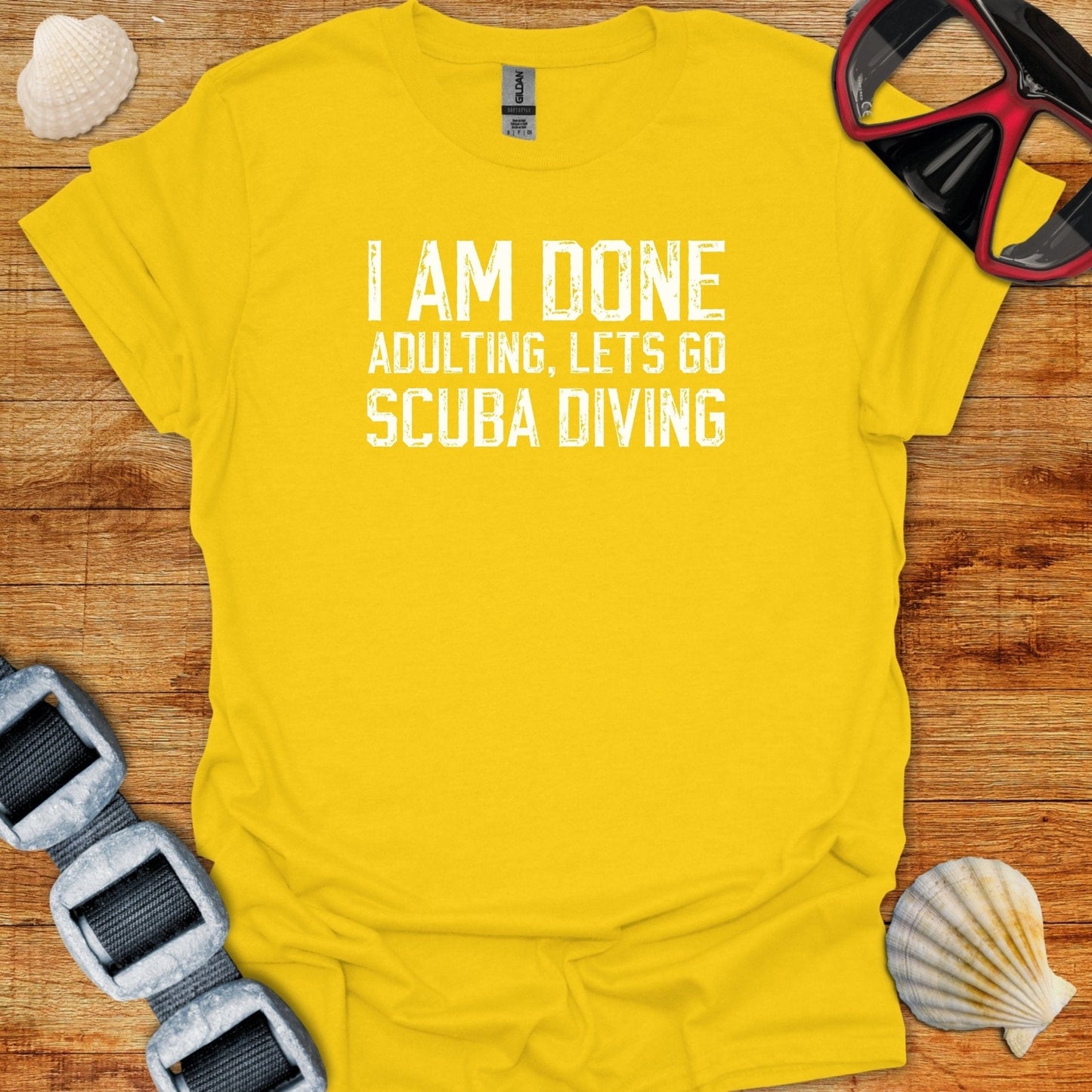 T-Shirt Daisy / S I Am Done Adulting T-Shirt