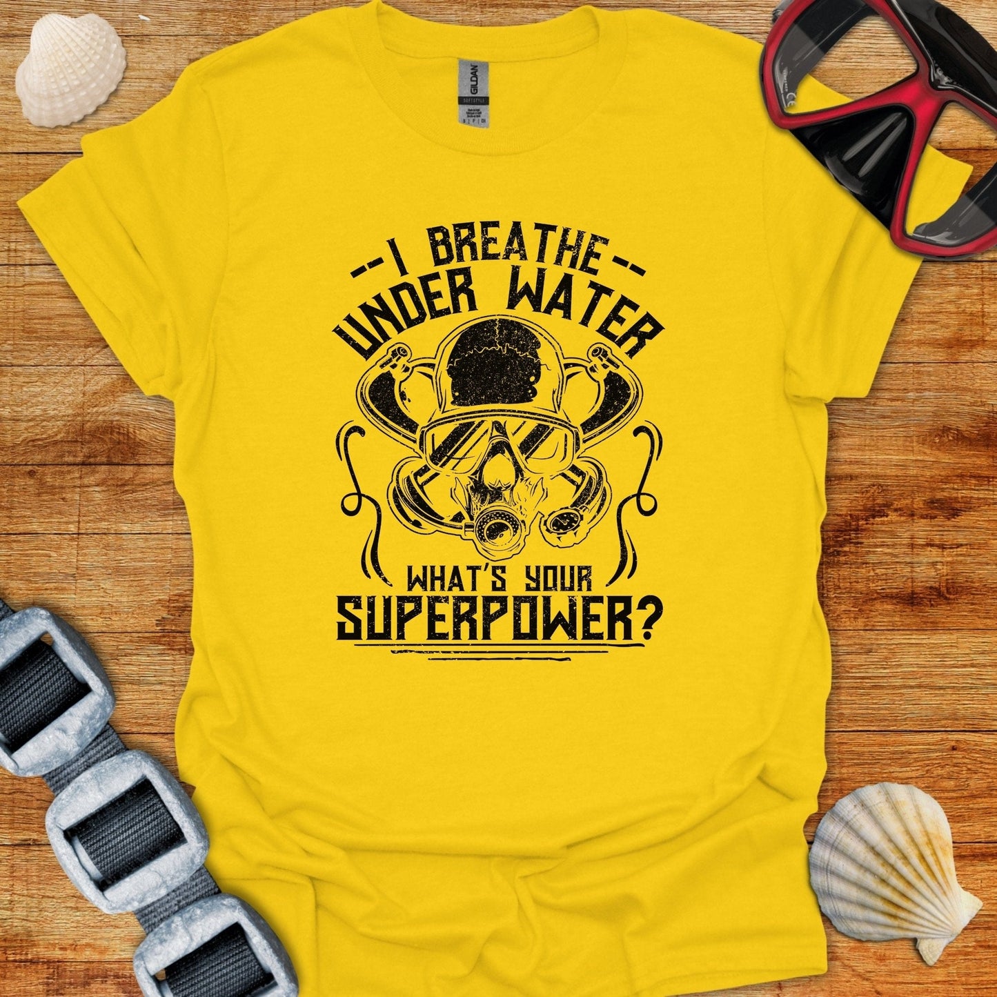 T-Shirt Daisy / S I Breath Underwater T-Shirt