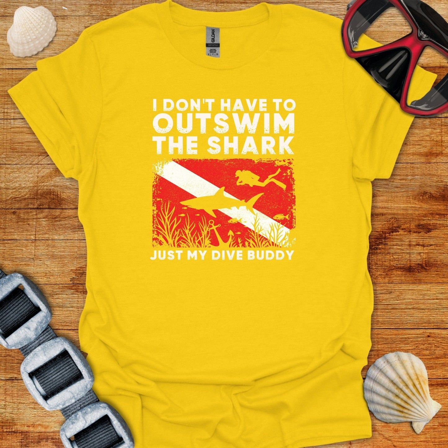 T-Shirt Daisy / S Outswim The Shark T-Shirt