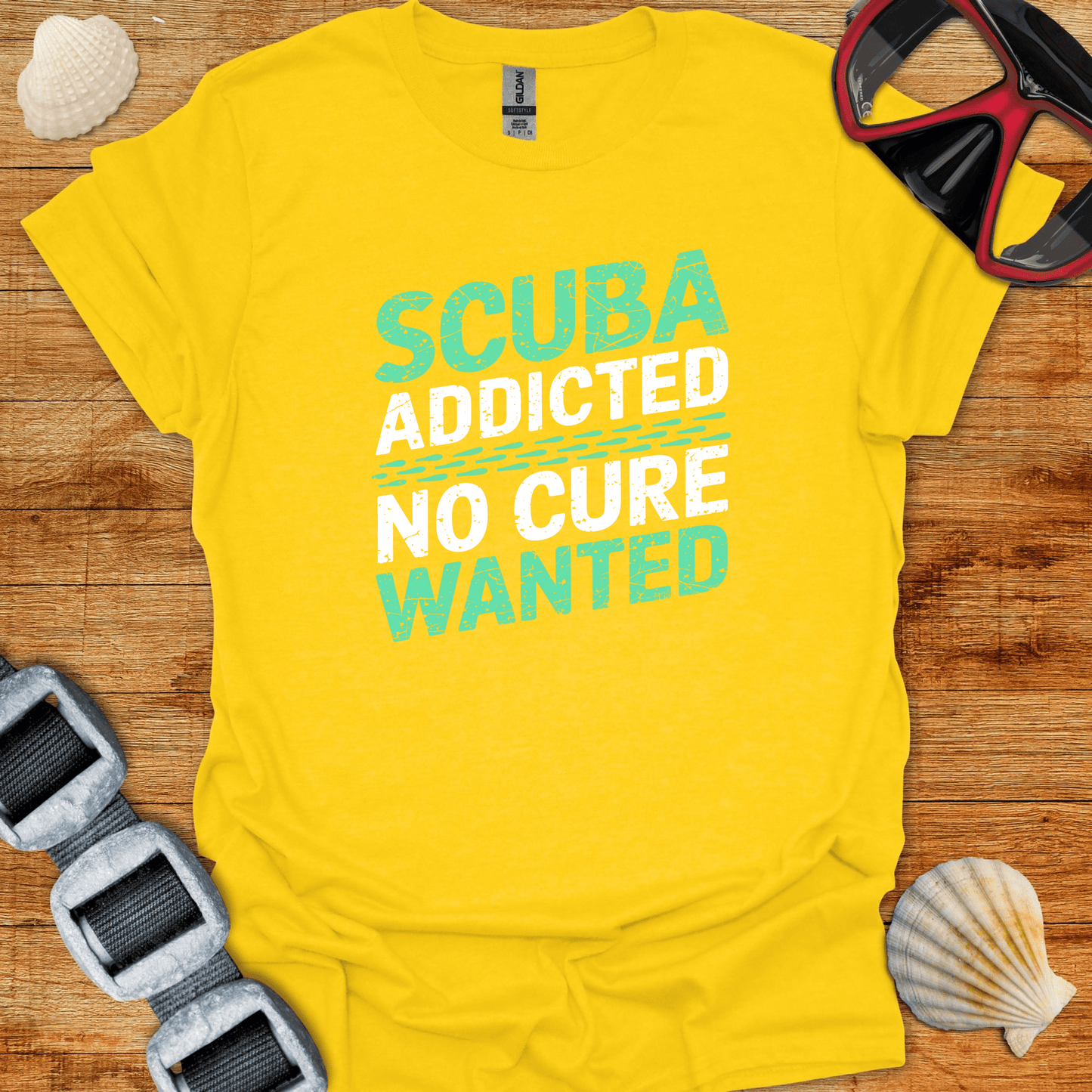 T-Shirt Daisy / S Scuba Addicted  T-Shirt