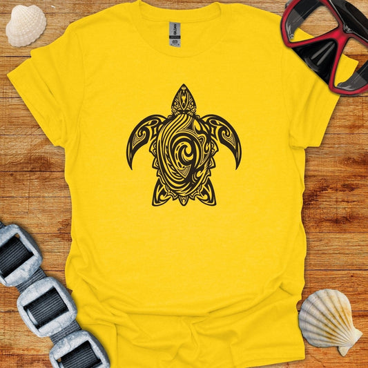 T-Shirt Daisy / S Tribal Turtle T-Shirt