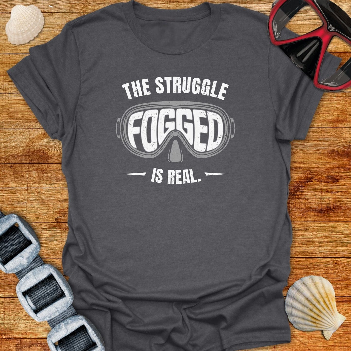 T-Shirt Dark Heather / S Fogged T-Shirt